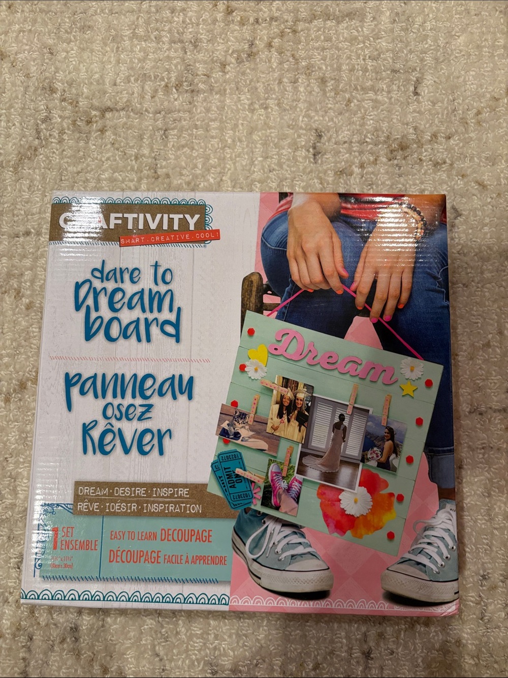 Dare to Dream Board Kit in Mint and Pink